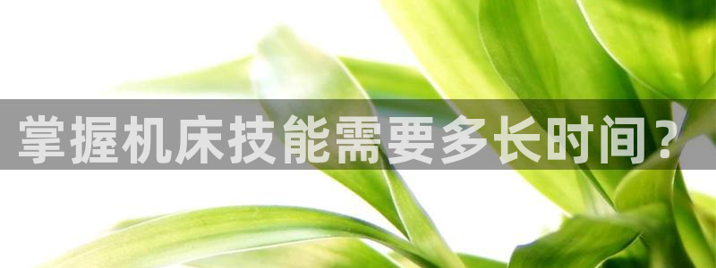 天富天辰娱乐：掌握机床技能需要多长时间？