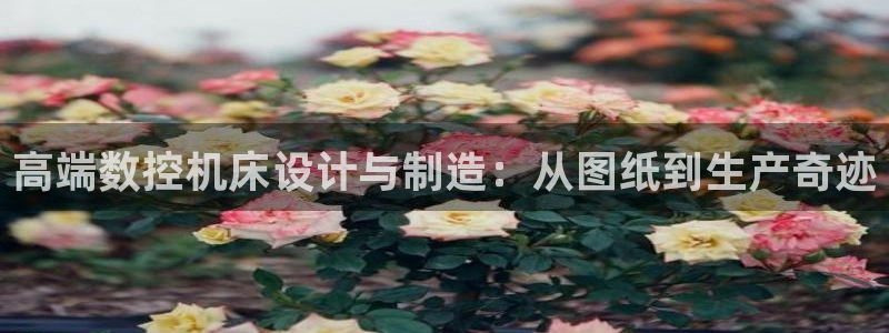 天辰娱乐 18113:高端数控机床设计与制造:从图纸到生产奇迹