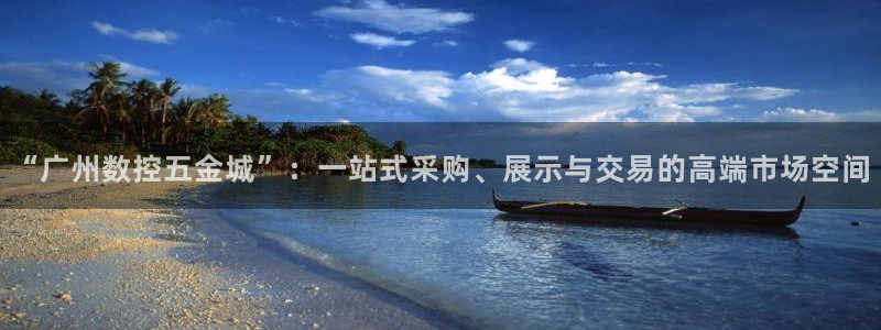 天辰娱乐平台app下载：“广州数控五金城”：一站式采购、展示与交易的高端市场空间